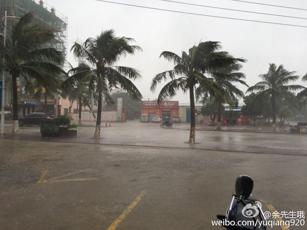 北方冷空气来袭局地降12℃ 海南雨仍强