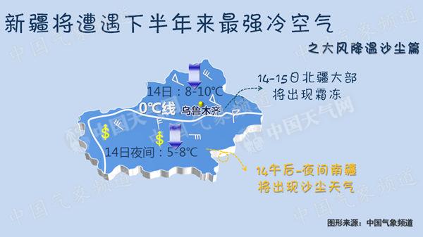 北方冷空气来袭局地降12℃ 海南雨仍强